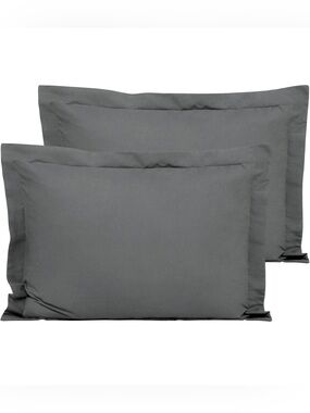 Gray Pillow Shams set of two